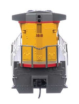 Walthers 19574 GE Dash 8-32BWH - UP Union Pacific #1818 (yellow, gray; small shield on nose) HO Scale