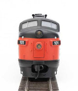 Walthers 19958 EMD F7 A - Amtrak #101 (Phase I; silver, red, blue, black) - DCC & Sound HO Scale