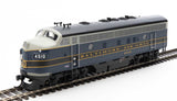 Walthers 19964 EMD F7 A/B - B&O - Baltimore & Ohio #4510, #5476 (blue, gray, black, dulux) - DCC & Sound HO Scale