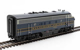 Walthers 19965 EMD F7 A/B - B&O - Baltimore & Ohio #4536, #5496 (blue, gray, black, dulux) - DCC & Sound HO Scale