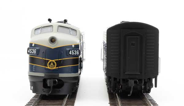 Walthers 19965 EMD F7 A/B - B&O - Baltimore & Ohio #4536, #5496 (blue, gray, black, dulux) - DCC & Sound HO Scale