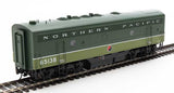 Walthers 19976 EMD F7 A/B - NP - Northern Pacific #6513A, #6513B (two-tone green, white, black) - DCC & Sound HO Scale