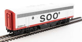 Walthers 19979 EMD F7 A/B - Soo Line #212A, #2201C (red, white, black) - DCC & Sound HO Scale