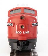 Walthers 19982 EMD F7 A - Soo Line #2202B (red, white, black) - DCC & Sound HO Scale