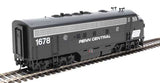 Walthers 19986 EMD F7 A - PC - Penn Central #1678 (black, white) - DCC & Sound HO Scale