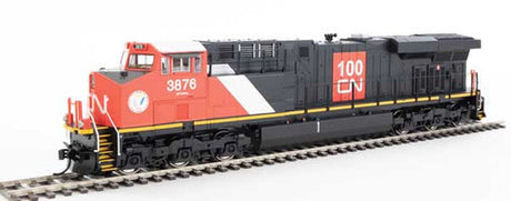 Walthers Mainline 910-20200 ES44AC Evolution Locomotive Canadian National #3876 100th Anniversary & Indigenous Relations logos SOUND & DCC HO Scale