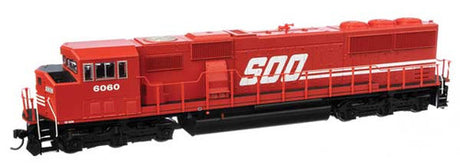 Walthers 910-20321 EMD SD60M - Soo Line #6060 - DCC & Sound HO Scale