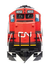 Walthers 910-20432 EMD GP9 Phase II Canadian National #4012 (black, red, white stripes) DCC & Sound HO Scale