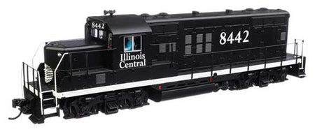 Walthers 910-20439 EMD GP9 Phase II IC Illinois Central #8442 (black, white) DCC & Sound HO Scale