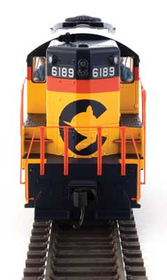 Walthers 20482 EMD GP9 Phase II - Chessie System C&O #6189 - DCC & Sound HO Scale