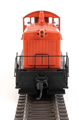 Walthers 20668 EMD SW7 DT&I - Detroit, Toledo & Ironton #920 (Phase II; orange, black) - DCC & Sound HO Scale