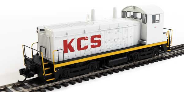 Walthers 20670 EMD SW7 KCS - Kansas City Southern #4303 (Phase II; white, red, yellow) - DCC & Sound HO Scale