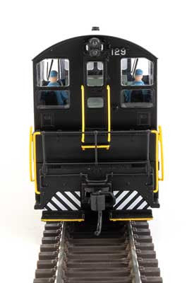 Walthers 20675 EMD SW7 SCL - Seaboard Coast Line #129 (Phase II, black, yellow, white) - DCC & Sound HO Scale