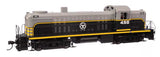 Walthers 20702 Alco RS-2 - Belt Railway of Chicago #456 - Air-cooled stack (black, gray, yellow) - DCC & Sound HO Scale