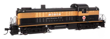 Walthers 20712 Alco RS-2 - Monon The Hoosier Line #27 - Air-cooled stack (black, gold) - DCC & Sound HO Scale