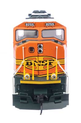 Walthers 910-21004 EMD SD75M BNSF Railway #8255 (orange, black