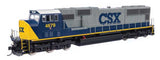 Walthers 910-21007 EMD SD70M CSX #4679 (YN2; yellow, gray, black, blue, white cab roof) DCC & Sound HO Scale