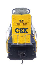 Walthers 910-21008 EMD SD70M CSX #4683 (YN2; yellow, gray, black, blue, white cab roof) DCC & Sound HO Scale