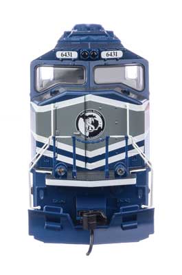 Walthers 910-21009 EMD SD70M Lake State Railway #6431 (blue, gray