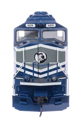 Walthers 910-21010 EMD SD70M Lake State Railway #6434 (blue, gray, black, white) DCC & Sound HO Scale