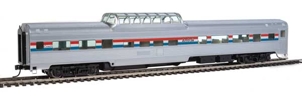 Walthers 910-30401 Amtrak Phase III 85' Budd Dome Coach HO Scale