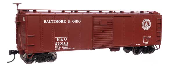 Walthers 910-40951 40' Early X29 Boxcar B&O Baltimore & Ohio #270110 HO Scale
