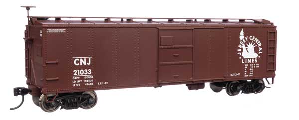 Walthers 910-40956 40' Early X29 Boxcar CNJ Central Railroad of New Jersey #21033 HO Scale