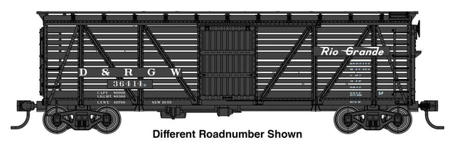 Image for 910-41513 40' Wd Stkcr DRGW 36474D