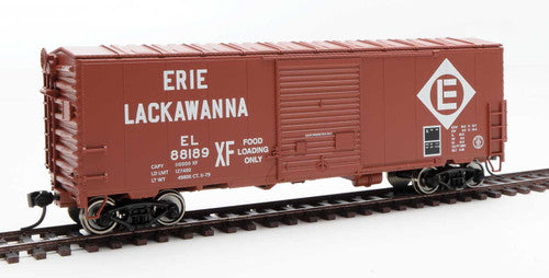 Walthers 910-45002 40' ACF Modernized Welded Boxcar EL - Erie Lackawanna #88189 HO Scale