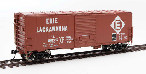 Walthers 910-45003 40' ACF Modernized Welded Boxcar EL - Erie Lackawanna #88225 HO Scale