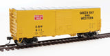 Walthers 910-45005 40' ACF Modernized Welded Boxcar GB&W - Green Bay & Western #611 HO Scale