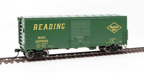 Walthers 910-45021 40' ACF Modernized Welded Boxcar RDG - Reading #107933 HO Scale