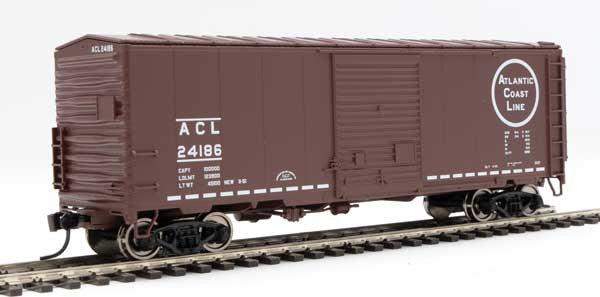 Walthers 910-45027 ACL Atlantic Coast Line #24186 40' ACF Modernized Welded Boxcar HO Scale