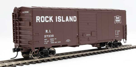 Walthers 910-45045 RI Rock Island #27330 40' ACF Modernized Welded Boxcar HO Scale