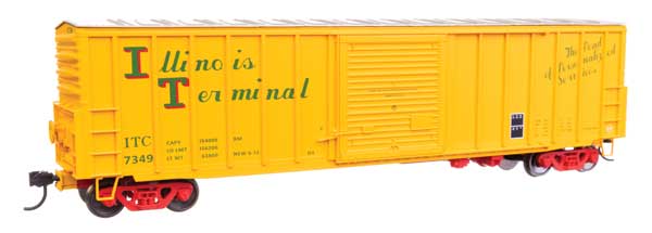 Walthers 910-46015 50' ACF EP Boxcar ITC Illinois Terminal #7349 HO Scale