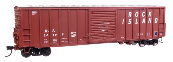 Walthers 910-46021 50' ACF EP Boxcar RI Rock Island #36106 HO Scale