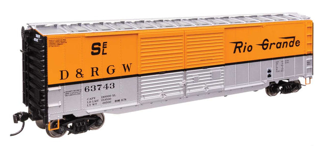 Image for 910-46601 50' AAR DD Bxcr DRGW 63743