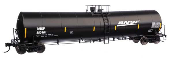 Walthers 910-48210 Trinity 25,000-Gallon Tank Car BNSF #880164 HO Scale