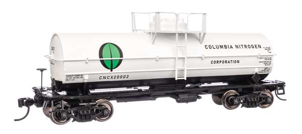 Walthers 910-48401 36' 10,000-Gallon Insulated Tank Car Columbia Nitrogen CNCX #20002 HO Scale