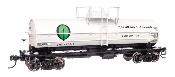 Walthers 910-48403 36' 10,000-Gallon Insulated Tank Car Columbia Nitrogen CNCX #20017 HO Scale