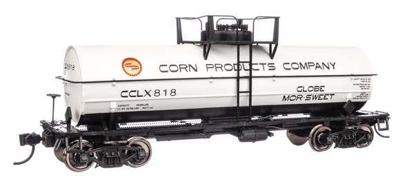 Walthers 910-48406 36' 10,000-Gallon Insulated Tank Car Corn Products Company CCLX #818 HO Scale