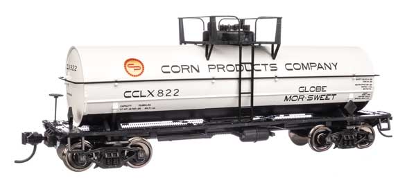 Walthers 910-48407 36' 10,000-Gallon Insulated Tank Car Corn Products Company CCLX #822 HO Scale