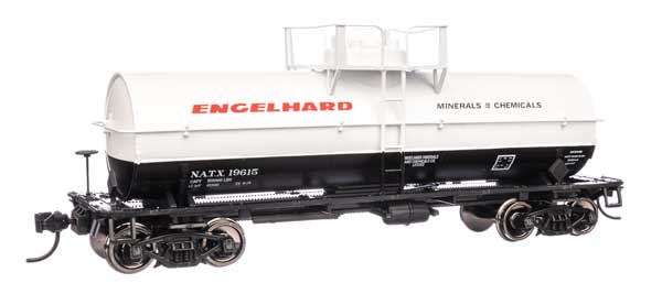 Walthers 910-48410 36' 10,000-Gallon Insulated Tank Car Engelhard Minerals & Chemicals NATX #19615 HO Scale