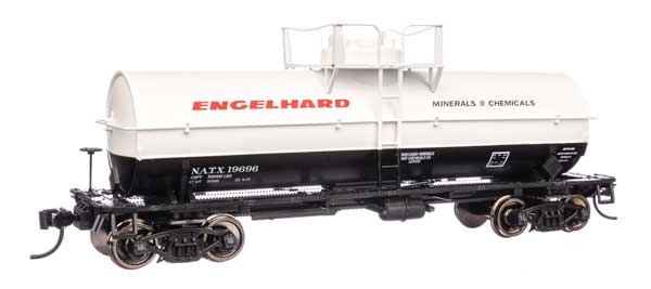 Walthers 910-48412 36' 10,000-Gallon Insulated Tank Car Engelhard Minerals & Chemicals NATX #19696 HO Scale