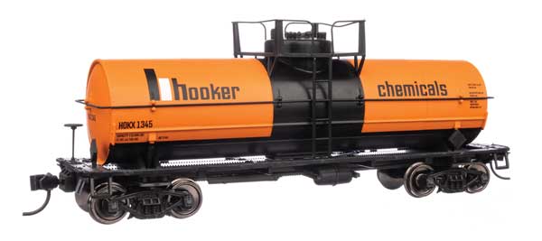 Walthers 910-48413 36' 10,000-Gallon Insulated Tank Car Hooker Chemicals HOKX #1345 HO Scale