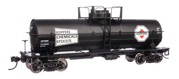 Walthers 910-48418 36' 10,000-Gallon Insulated Tank Car Koppers Chemicals KPCX #3175 HO Scale