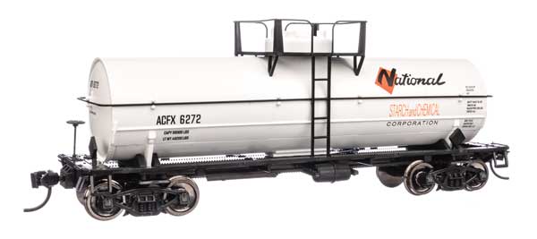 Walthers 910-48421 36' 10,000-Gallon Insulated Tank Car National Starch & Chemical ACFX #6272 HO Scale
