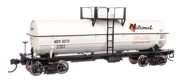 Walthers 910-48422 36' 10,000-Gallon Insulated Tank Car National Starch & Chemical ACFX #6273 HO Scale