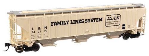 Walthers 910-49024 Trinity 4750 Covered Hopper L&N - Louisville & Nashville #242176 HO Scale