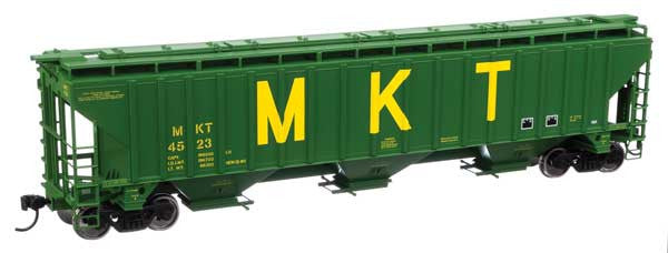 Walthers 910-49025 Trinity 4750 Covered Hopper MKT - Missouri Kansas Texas #4523 HO Scale